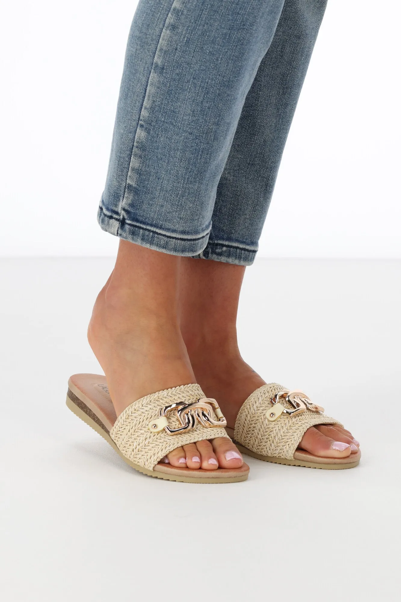Laguna Quays Karmen Raffia Beige