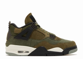Jordan 4 Retro SE Craft Medium Olive (Preowned Size 11) Non-Slip Outsole ventilation - rich running option