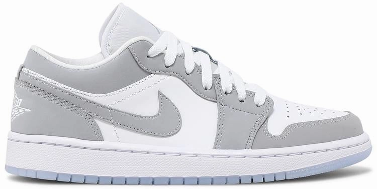 Anatomical Heel Cup Bounce Back Air Jordan 1 Low 'White Wolf Grey'