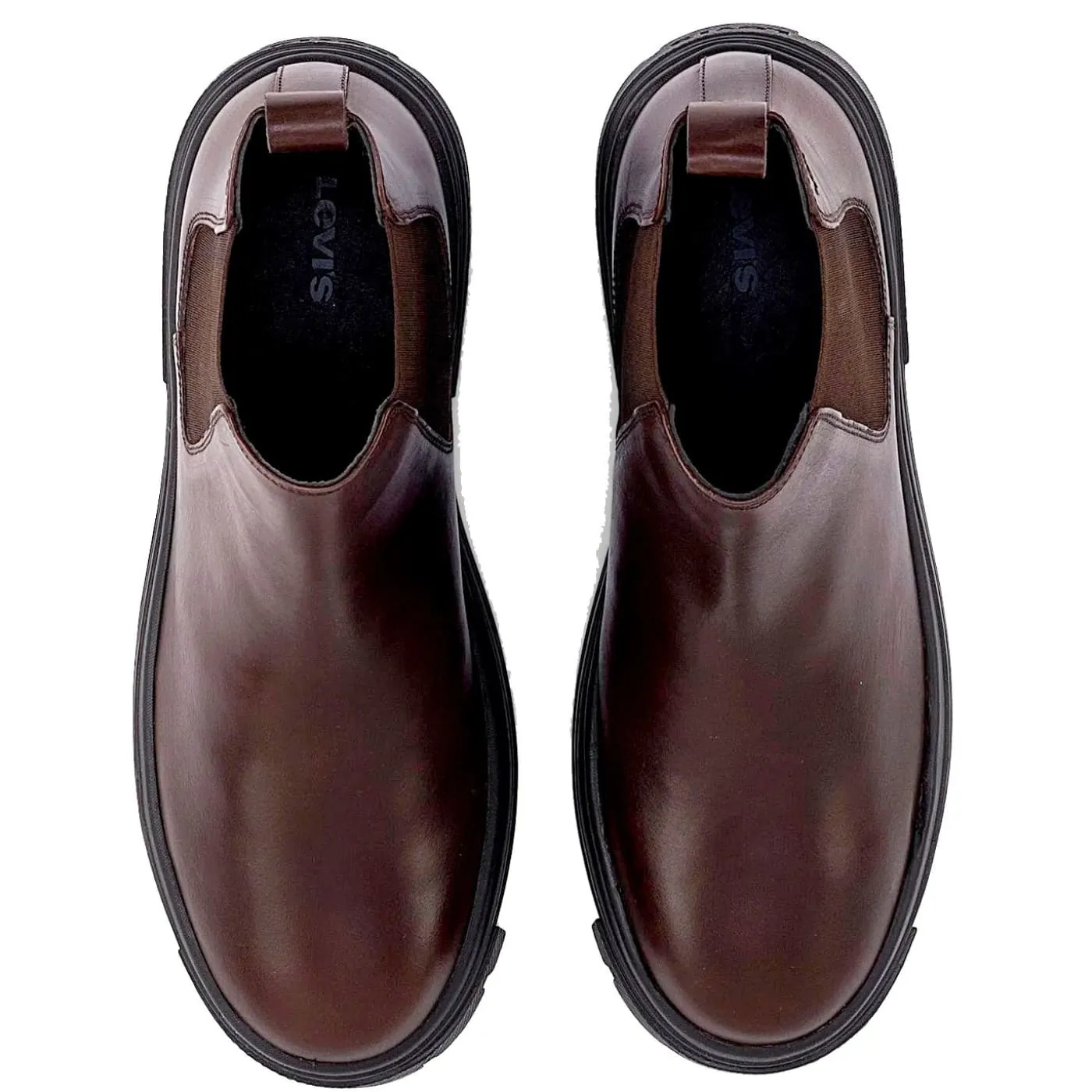 Levi's Arjun Mens Leather Chelsea Boots
