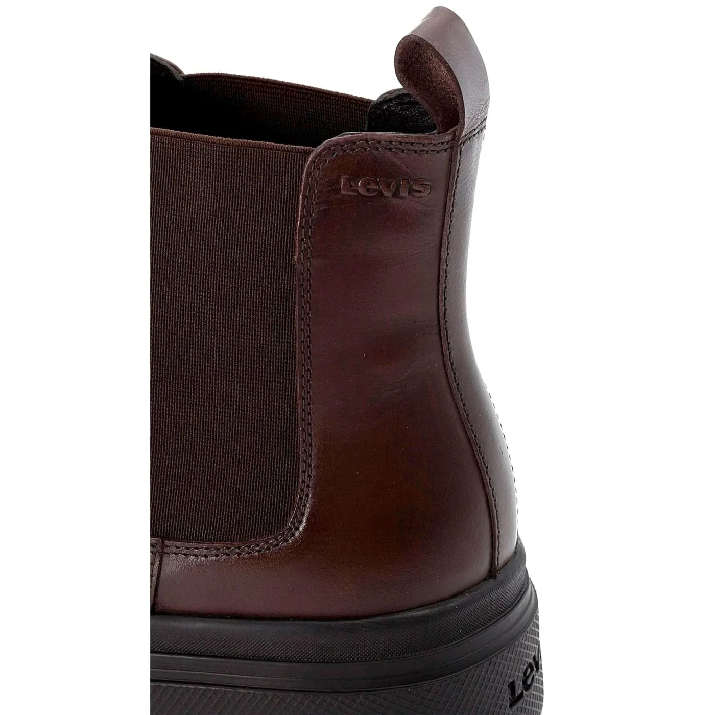 Levi's Arjun Mens Leather Chelsea Boots