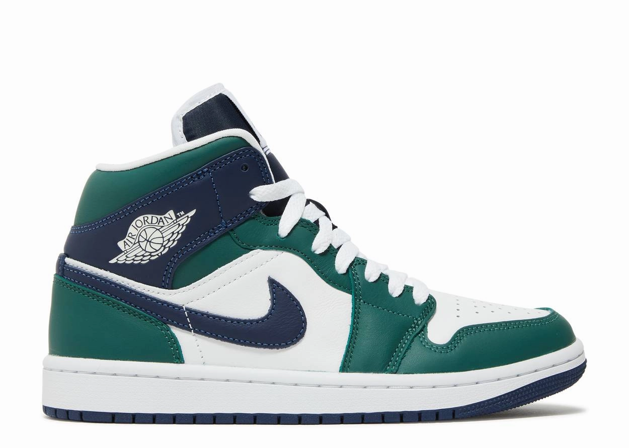 Jordan 1 Mid Seahawks (W) Impact Dispersing Geometries MemoryFoam