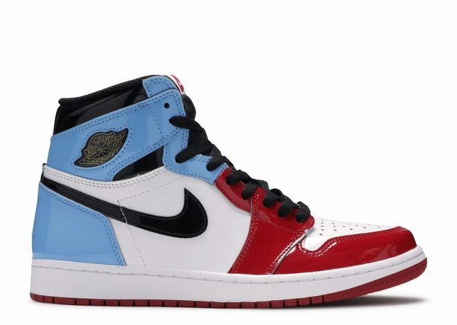 Jordan 1 Retro High Fearless UNC Chicago (Preowned Size 9) Professional Footwear Ultra Flexible Grooves