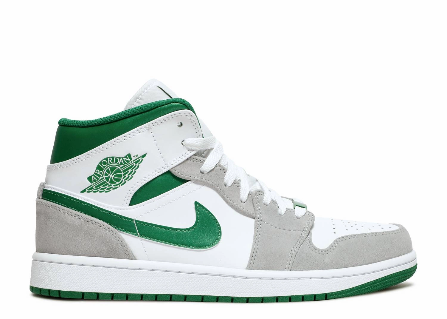 Air Jordan 1 Mid SE "Grey Pine Green" (Wilmington Location) padded insole Anti Fatigue Insoles