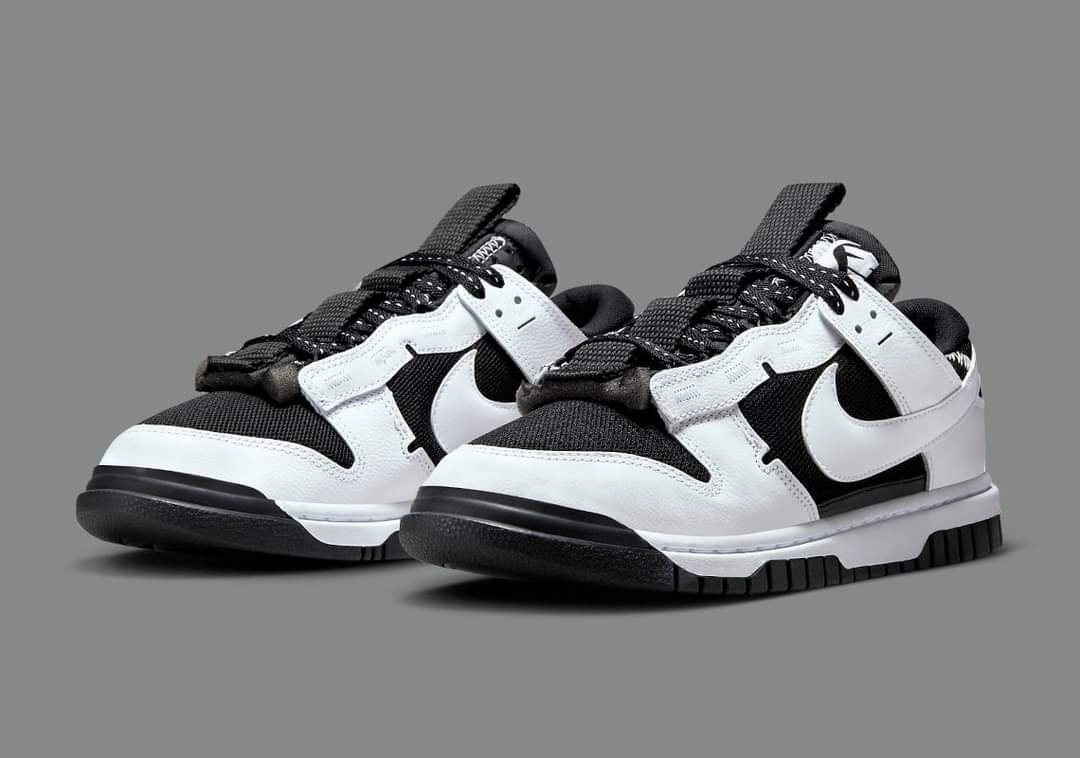 Nike Dunk Low Jumbo Reverse Panda flat - terrain shoes swimmers' shoes