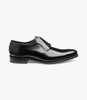LOAKE NEO-DIS BLACK DERBY LEATHER SOLE F-MEDIUM