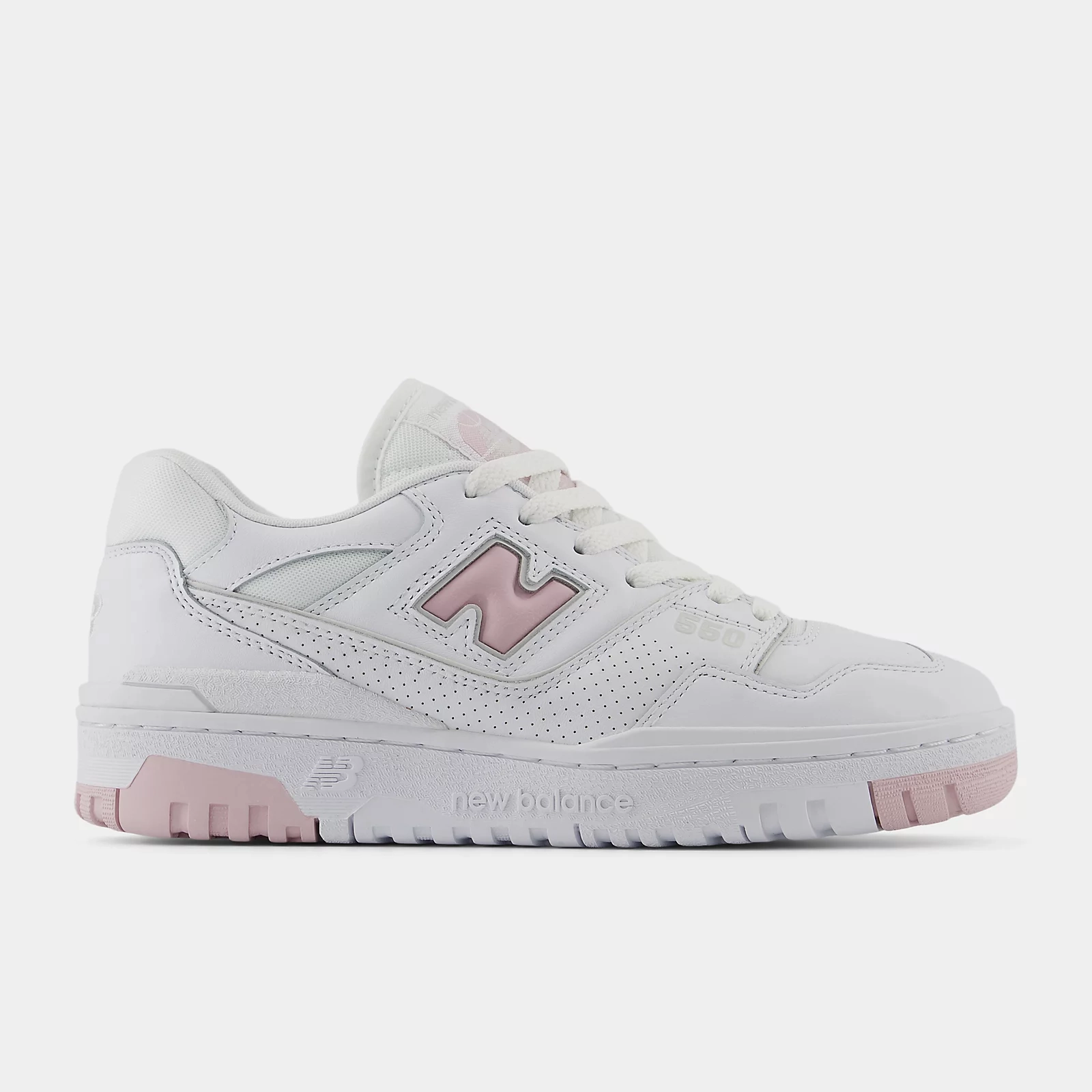 Women's New Balance 550 'White/Twilight Haze' Subtle Tread