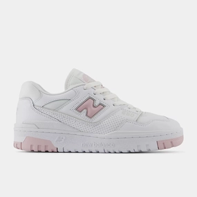 Women's New Balance 550 'White/Twilight Haze' Tensile Heel Pull Tab Sneaker Fashion