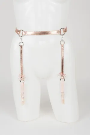Lolita Silver Garter Belt