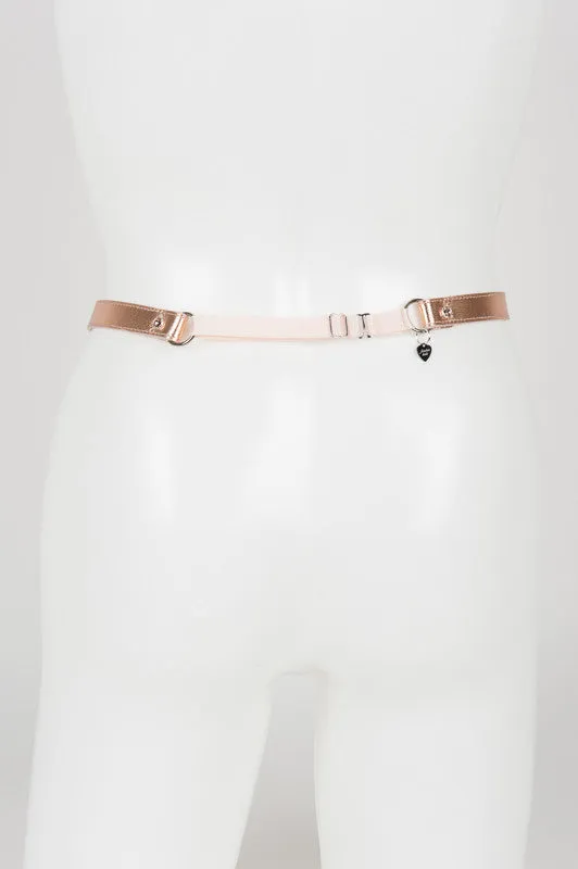Lolita Silver Garter Belt