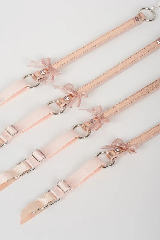 Lolita Silver Garter Belt