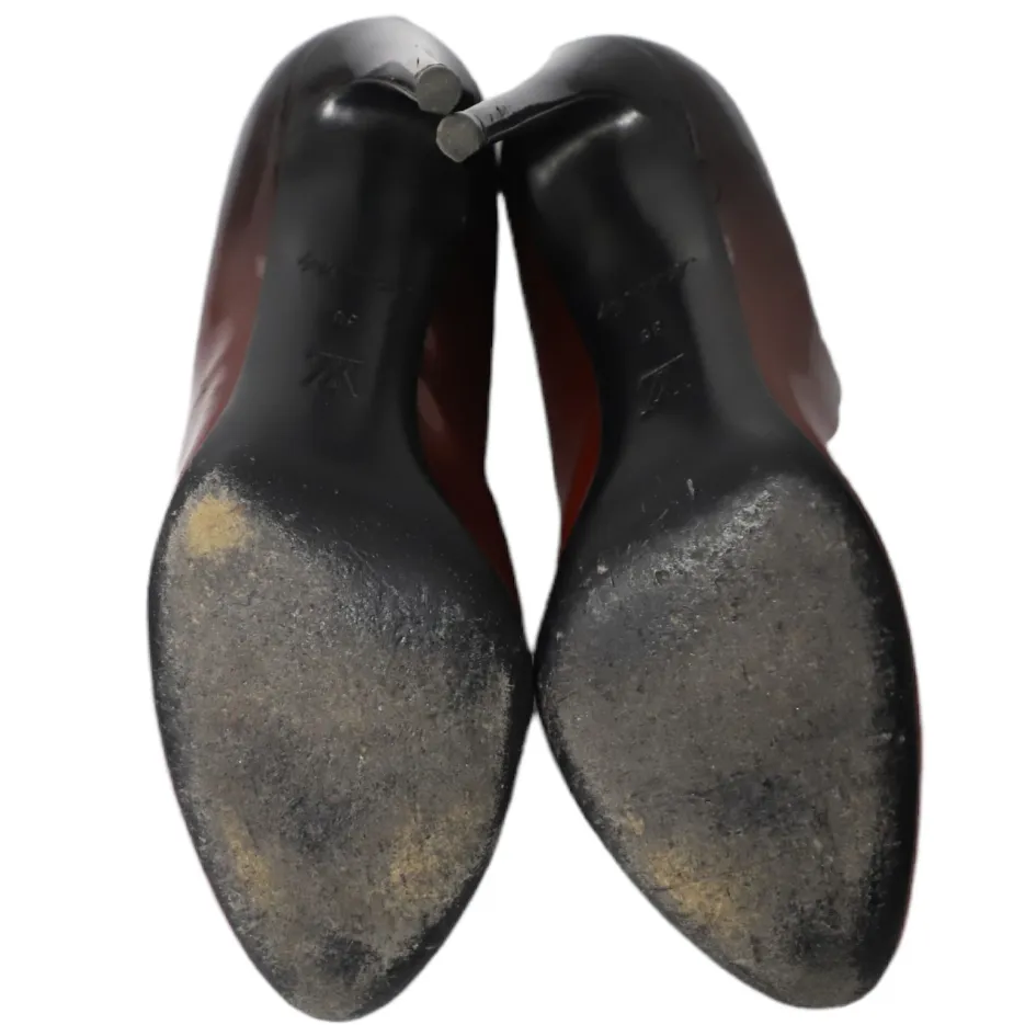 Louis Vuitton Gossip Ombre Pumps in Red Patent Leather