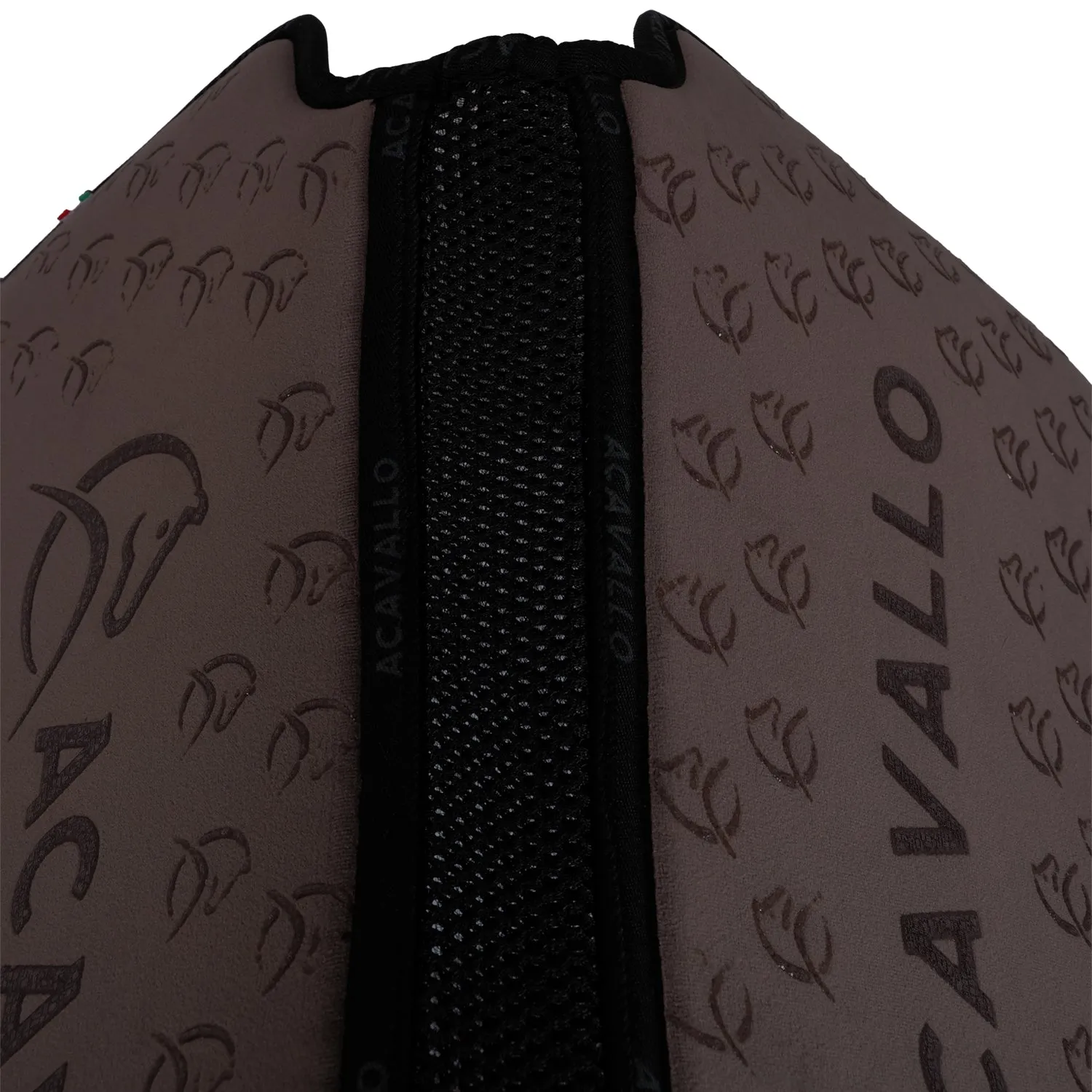 Louvre Memory Foam Dressage Half Pad with Shaped Wither and 3D Spacer Spine