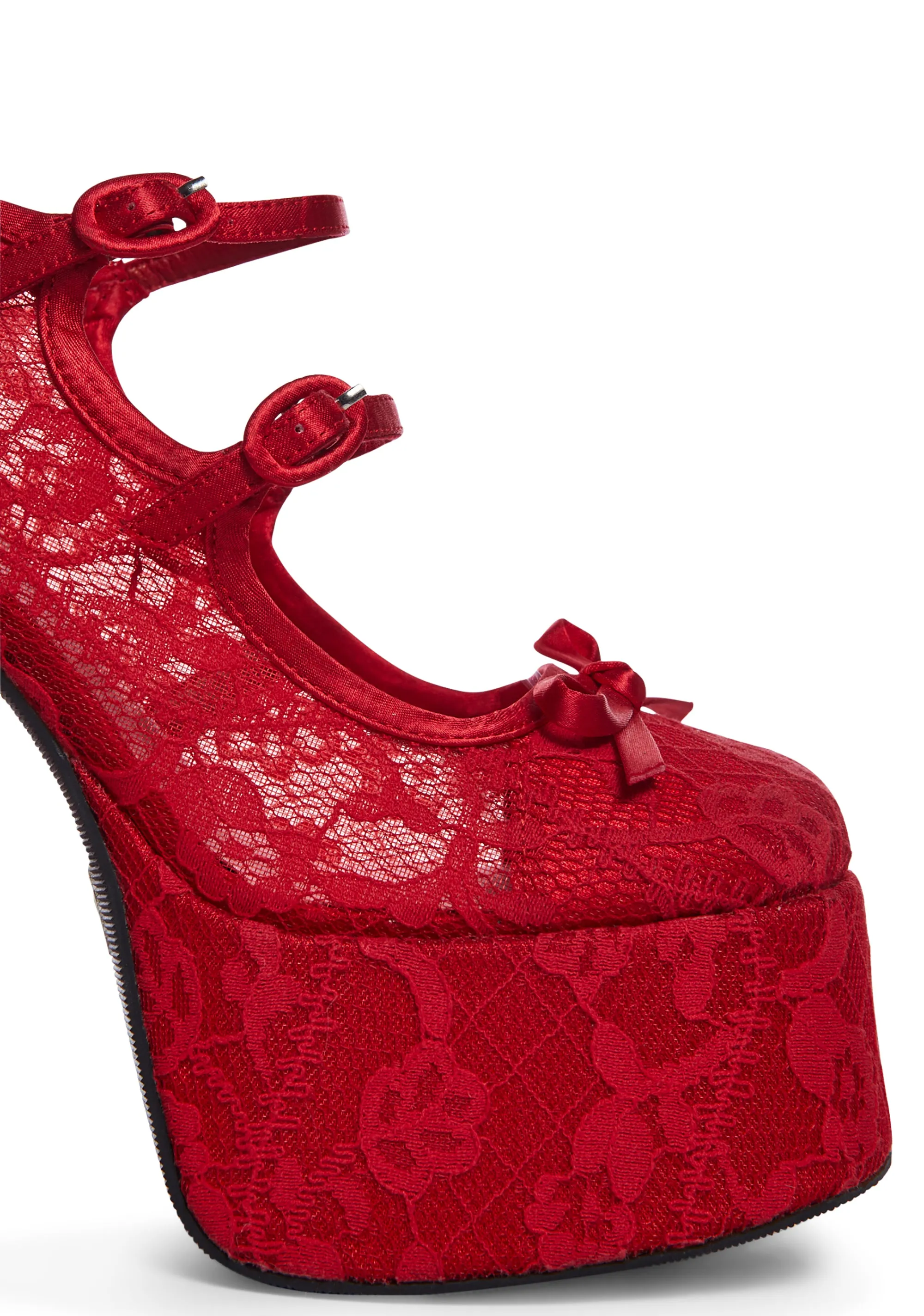 Love Smiling Melody Platform Heels