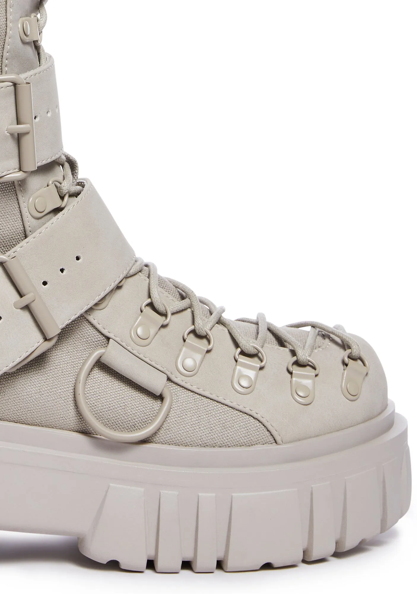 Low Traitor Boots - Light Gray