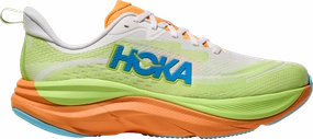 HOKA Skyflow (FSTS - Frost/Solar Flare) Knit Structure Cushion Support