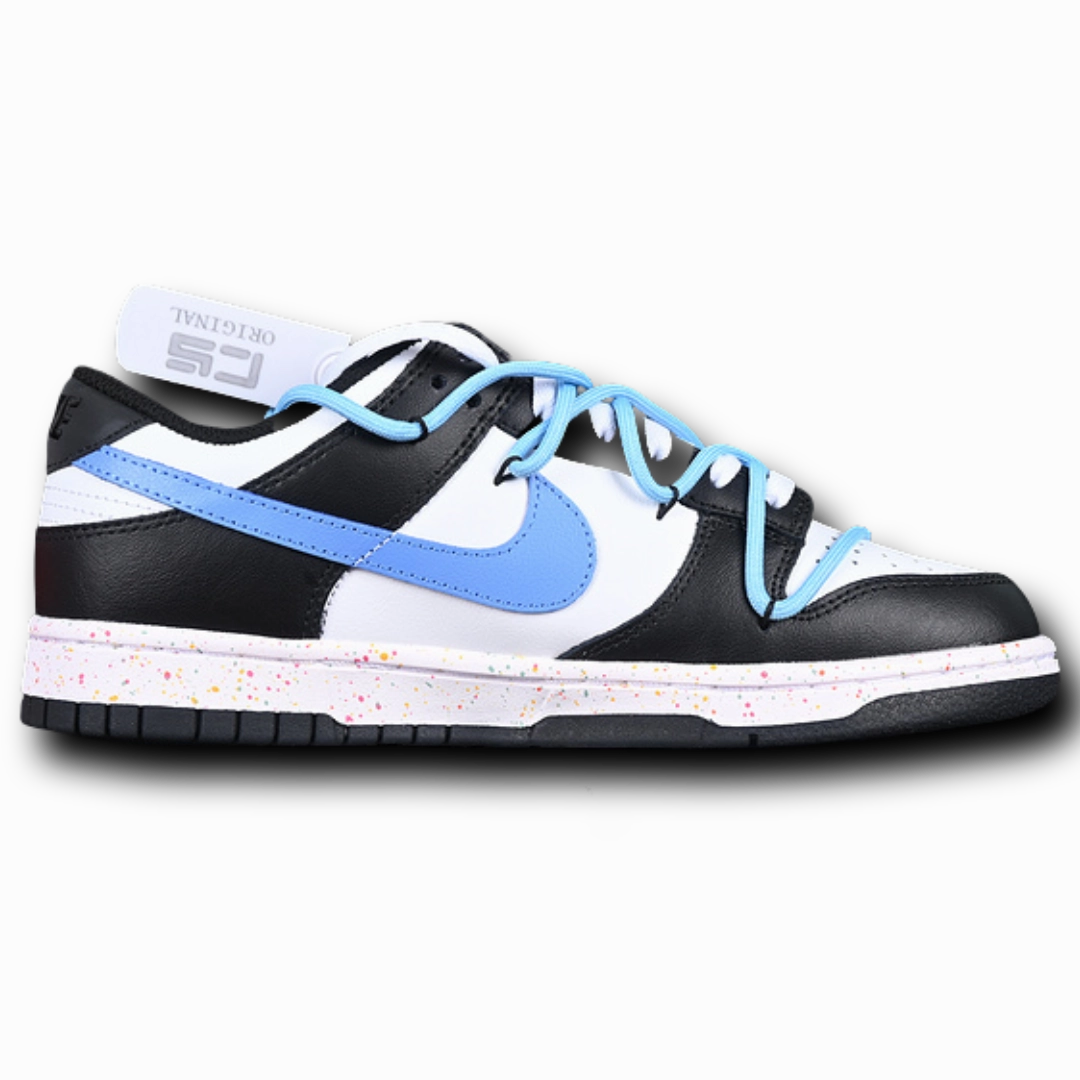 Flex Fit Nike dunk low double swoosh blue black