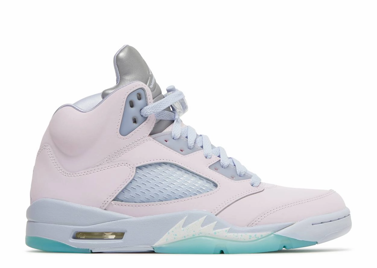 Jordan 5 Retro SE Easter Brilliant pattern foam - midsole - cushioning - softness shoes