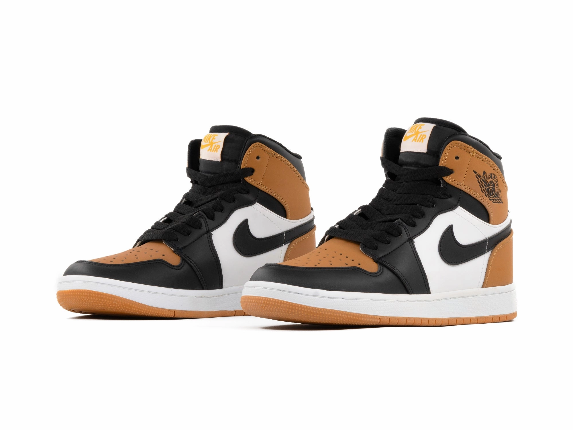 Tenis Retro 1 Negro Naranja Blanco Lightweight quick - drying - efficiency shoes