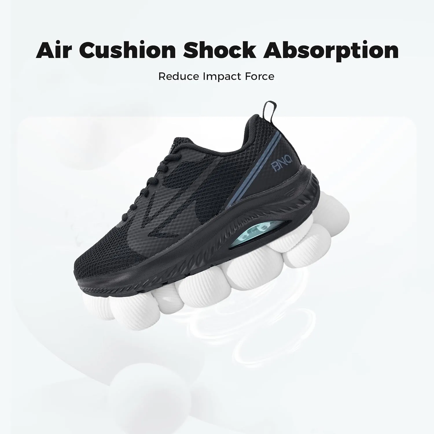 MAFEKE Women's Wide Toe Box Walking Shoes for Plantar Fasciitis, Arch Support Orthotic Wide Width Athletic Air Tennis Running Sneakers for Woman US Size 6-11