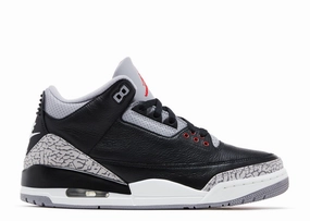 modern - style running shoes Air Jordan 3 Retro OG "Black Cement" 2024 (Wilmington Location)