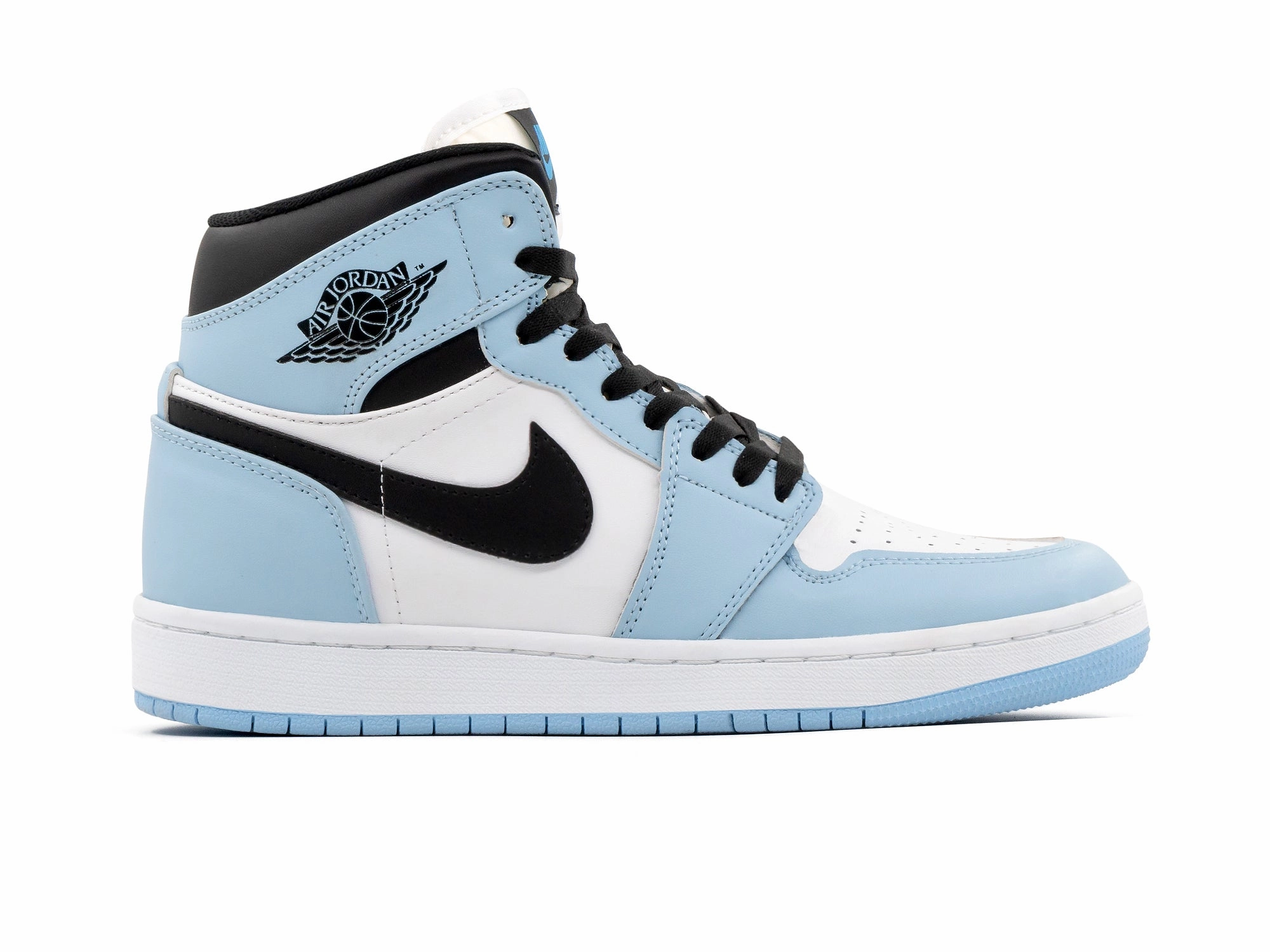 Tenis Retro 1 Cielo Blanco Negro Sunny Day synthetic - leather - upper shoes