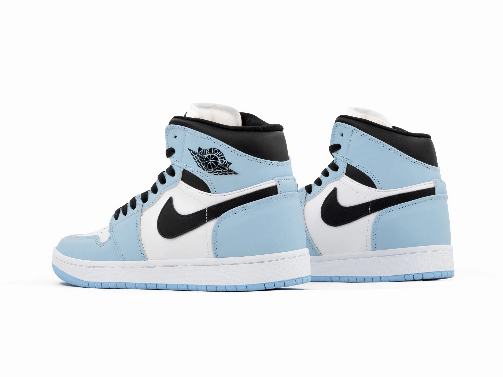 5k - specific shoes Tenis Retro 1 Cielo Blanco Negro