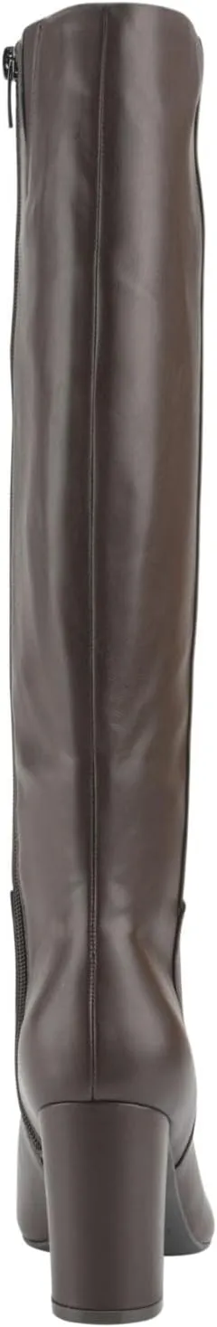 Marc Fisher Womens Grapple Faux Leather Tall Knee-High Boots
