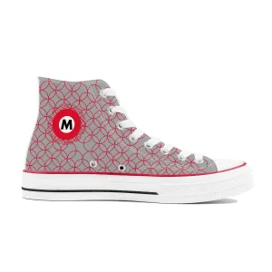 Marunouchi Line High Top Canvas Shoes