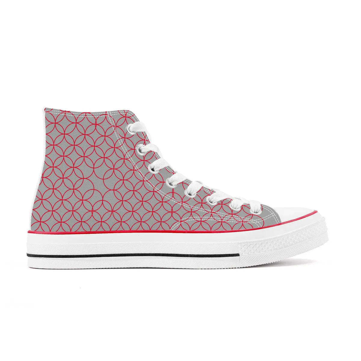 Marunouchi Line High Top Canvas Shoes