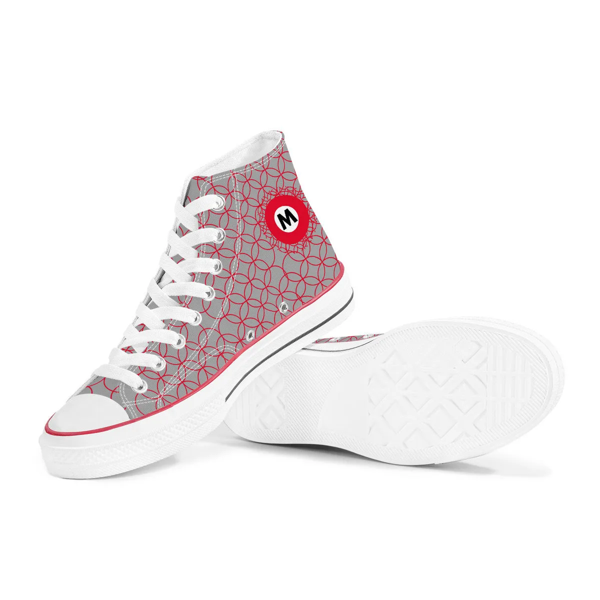 Marunouchi Line High Top Canvas Shoes