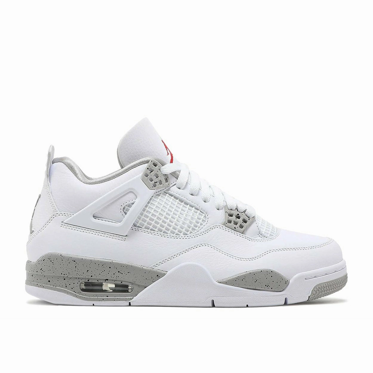 Air Jordan 4 Retro "White Oreo" (2021) leather upper durability