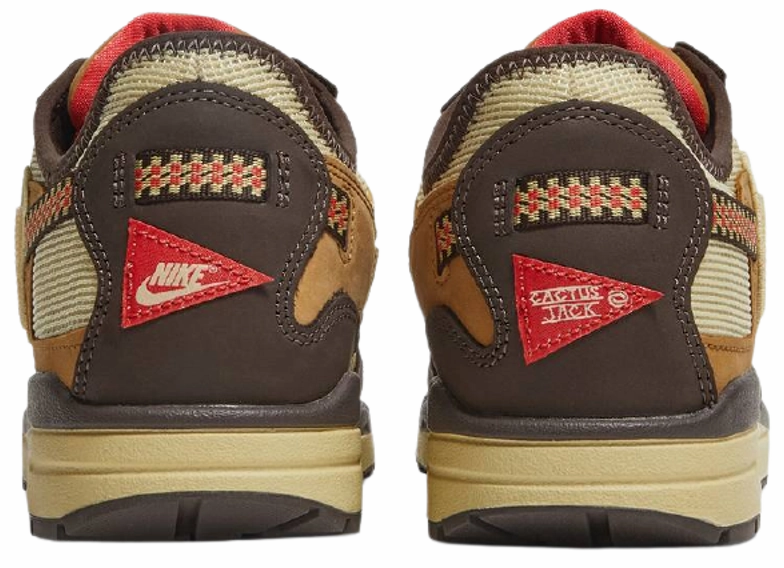 AM1 x Travis Scott 'Baroque Brown' Comfortable Upper Material