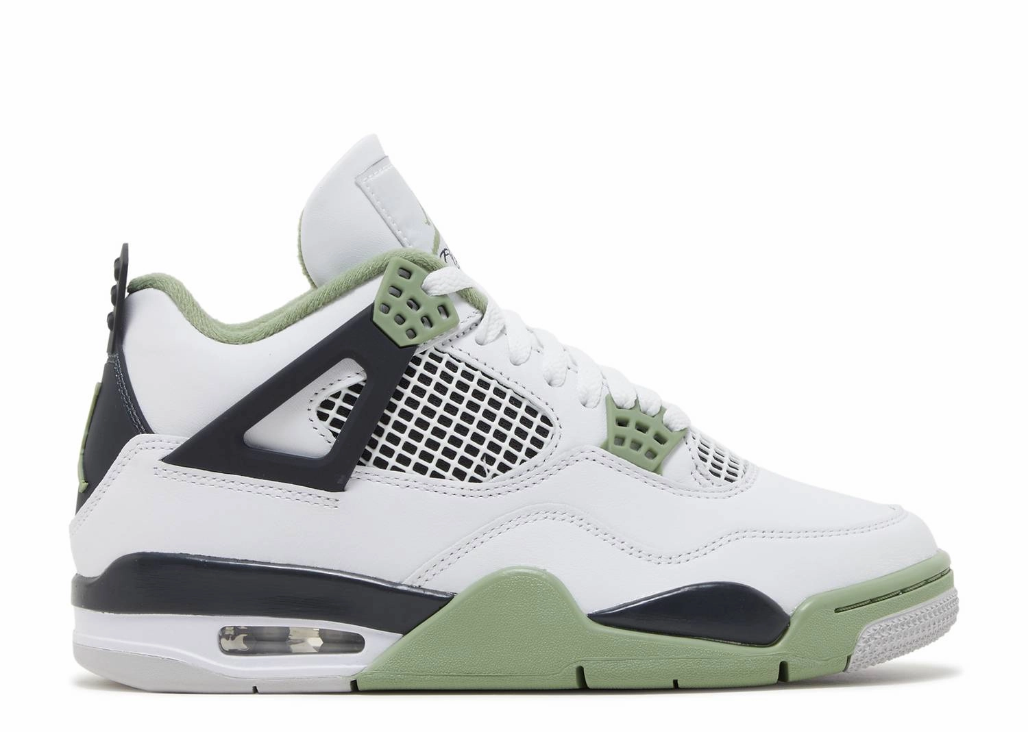 Wmns Air Jordan 4 Retro "Seafoam" (Wilmington Location) heel - cup running shoes Performance - Driven