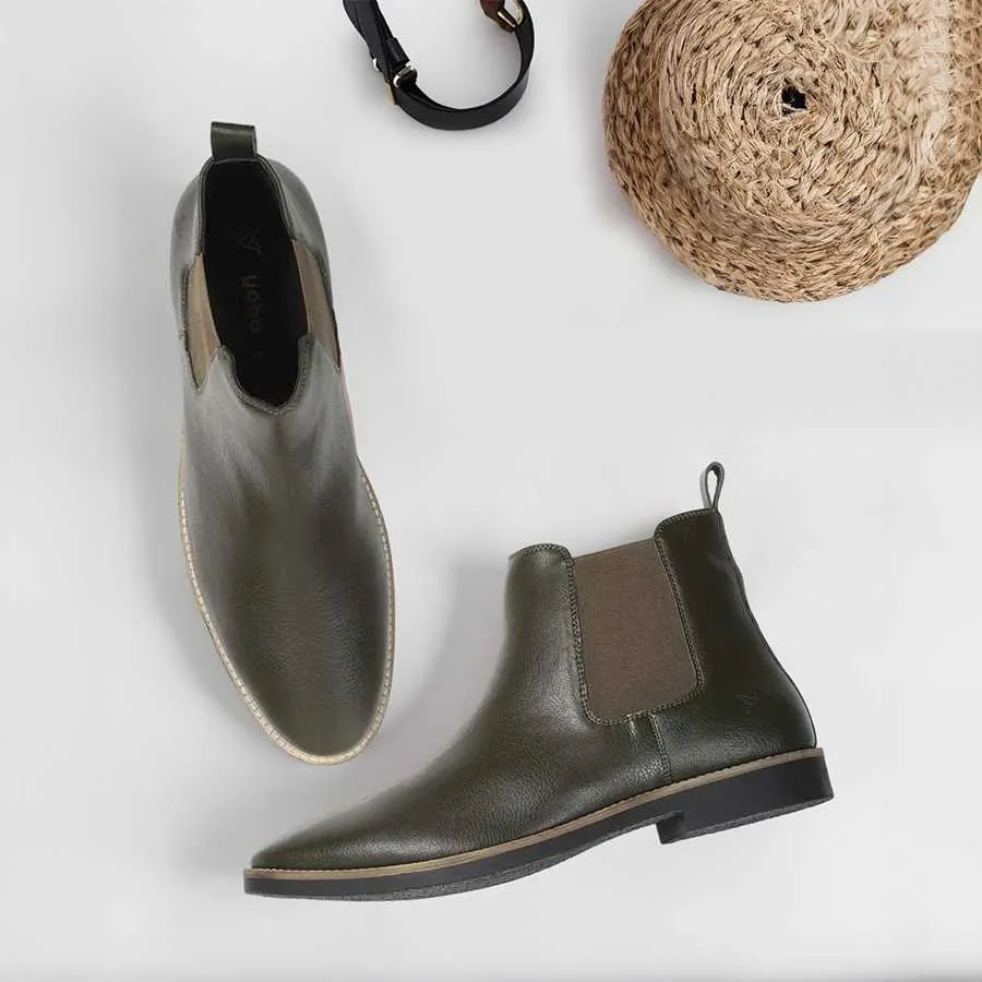 Men Chelsea PU Boots