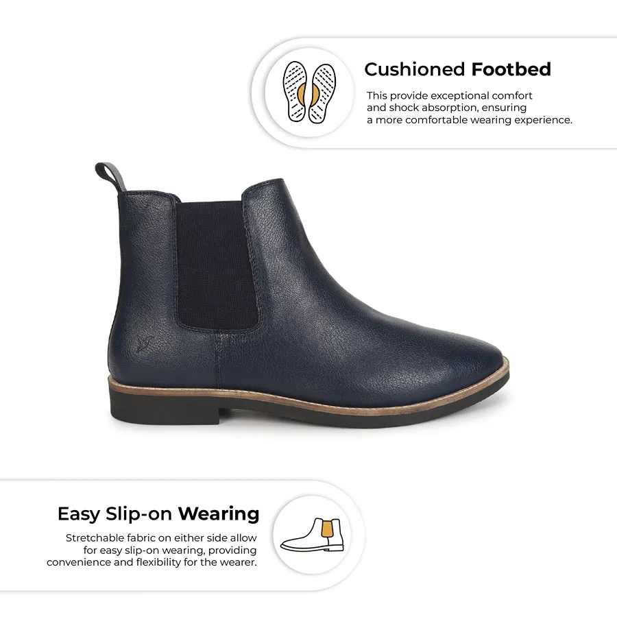 Men Chelsea PU Boots