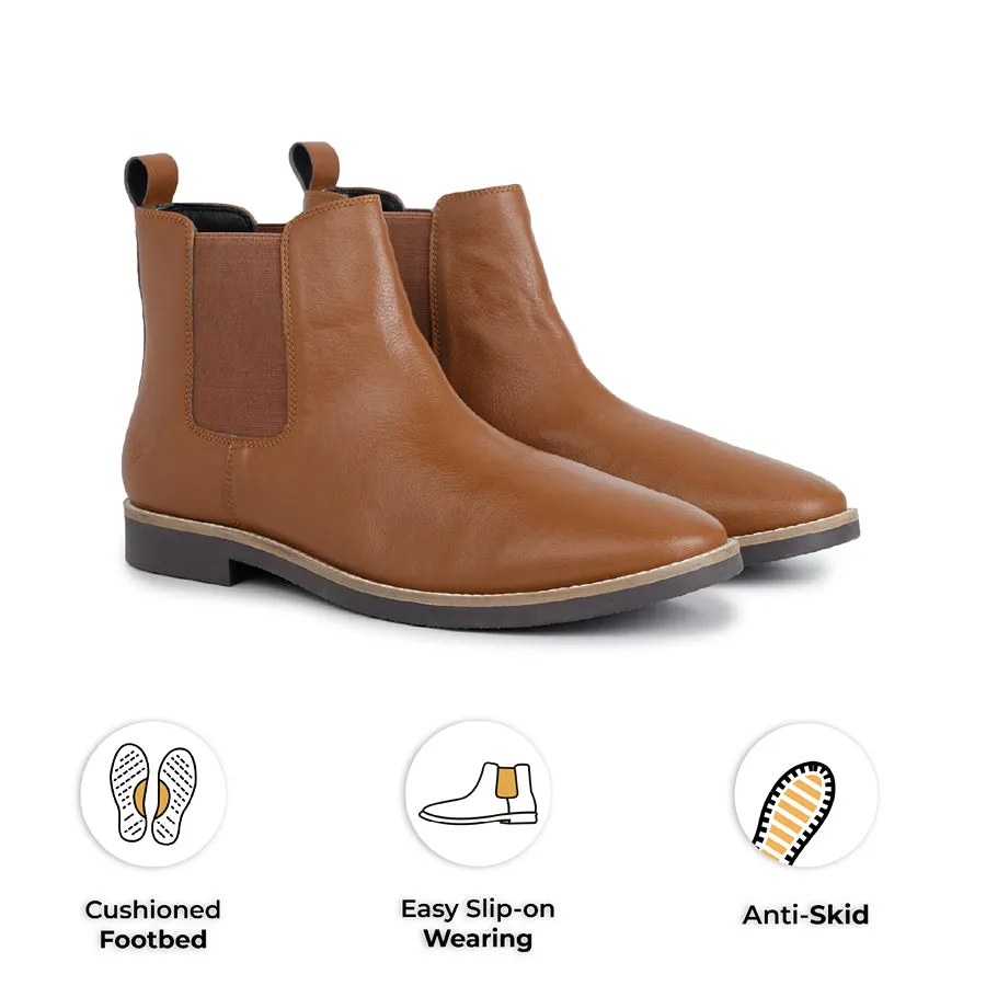 Men Chelsea PU Boots