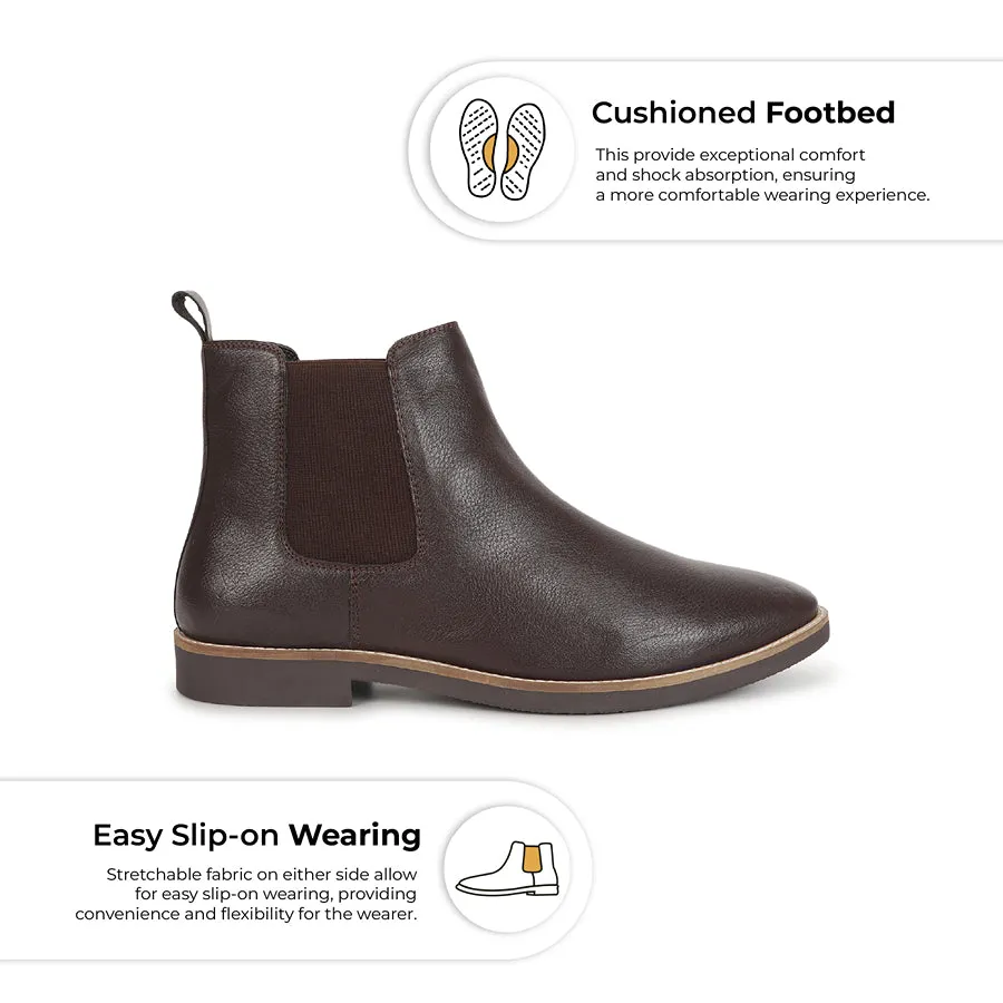 Men Chelsea PU Boots