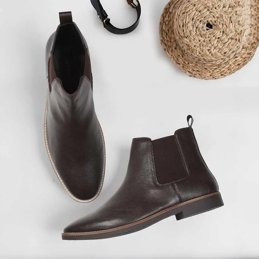 Men Chelsea PU Boots