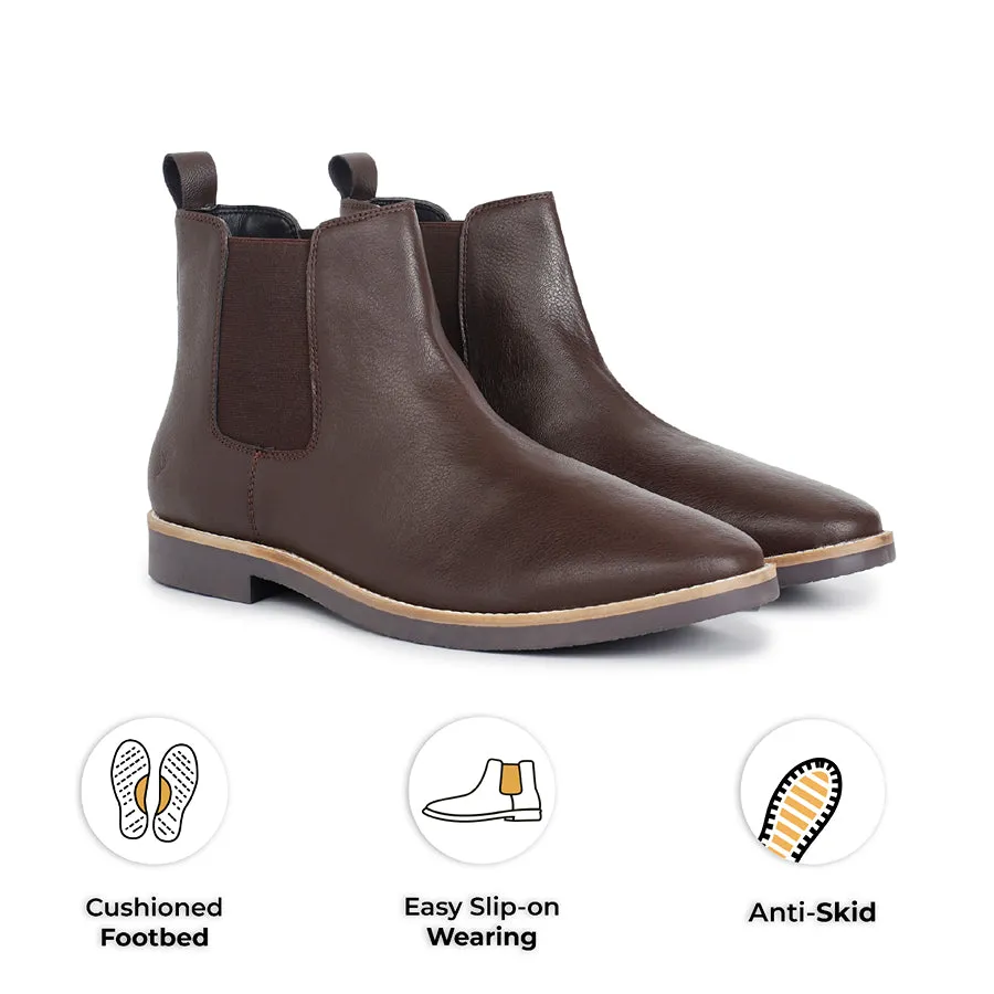 Men Chelsea PU Boots