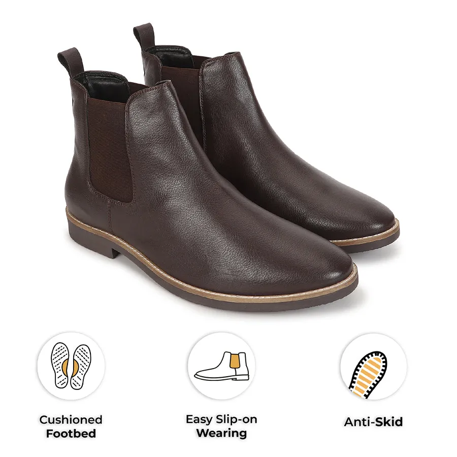 Men Chelsea PU Boots