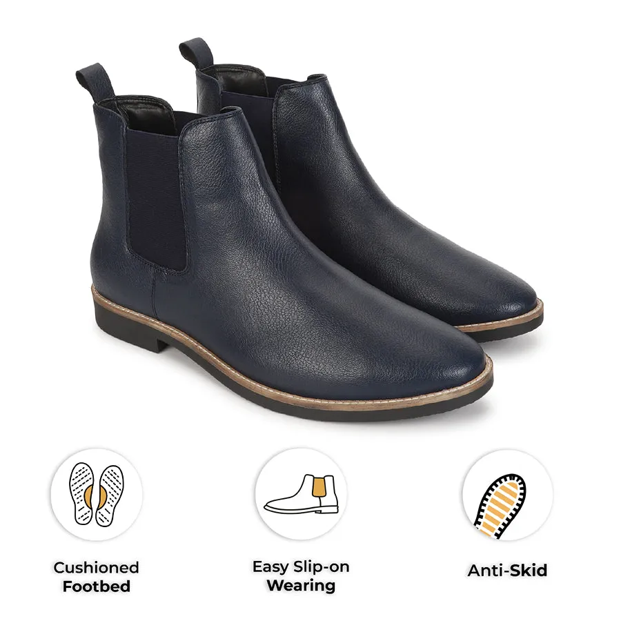 Men Chelsea PU Boots