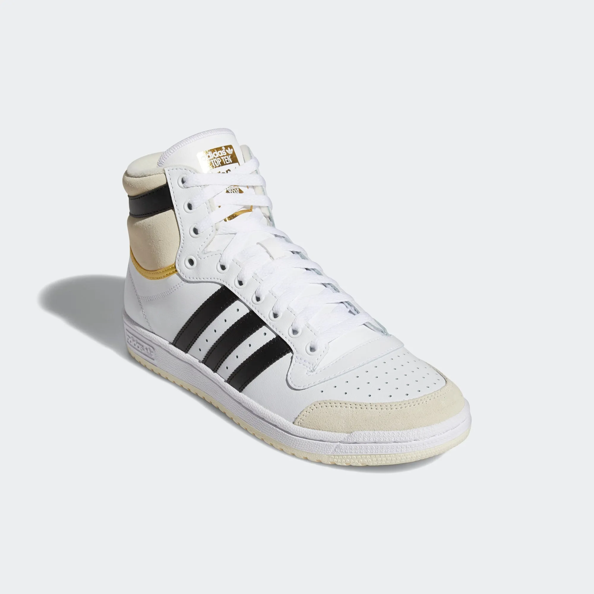 Men’s adidas Originals Top Ten Shoes White Black