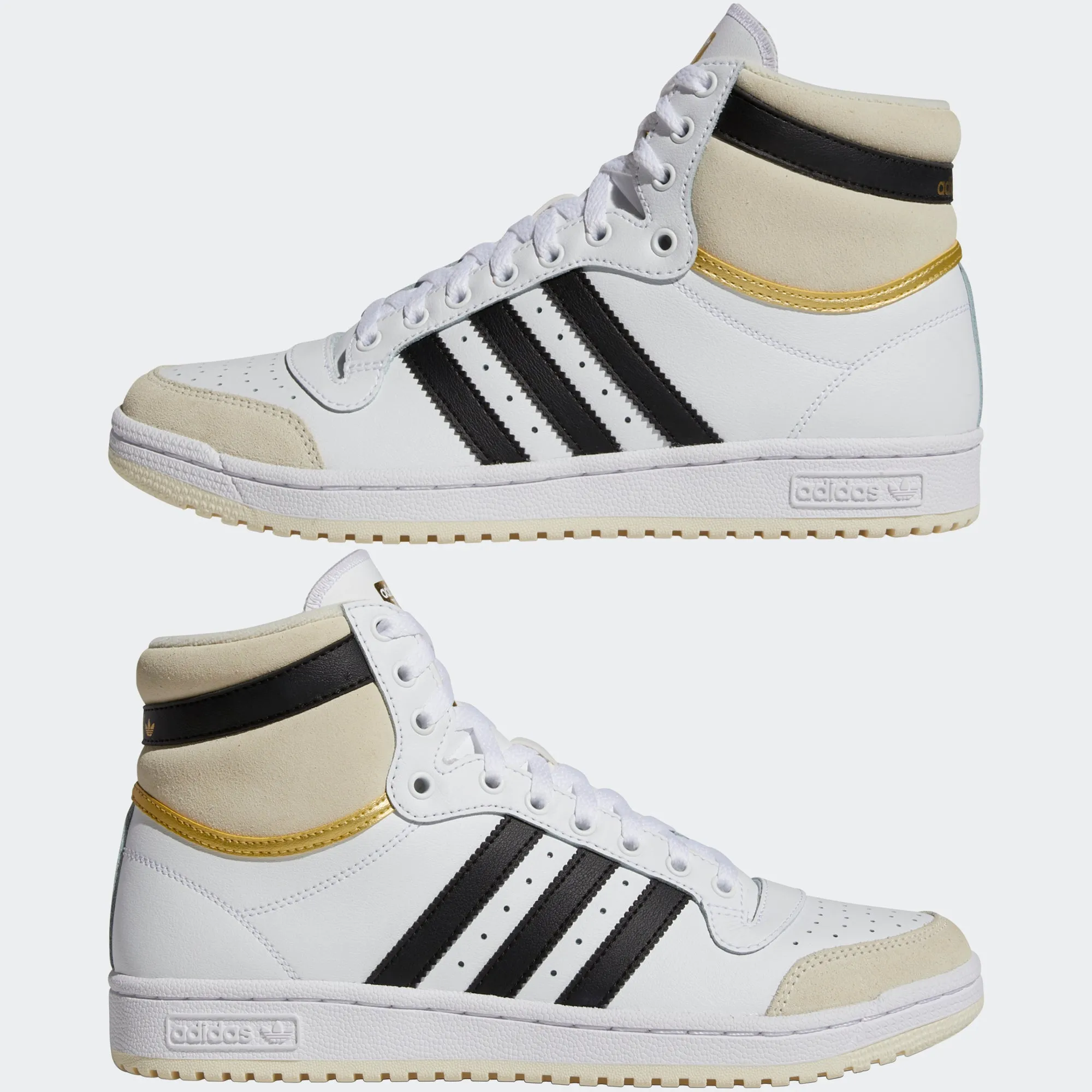 Men’s adidas Originals Top Ten Shoes White Black