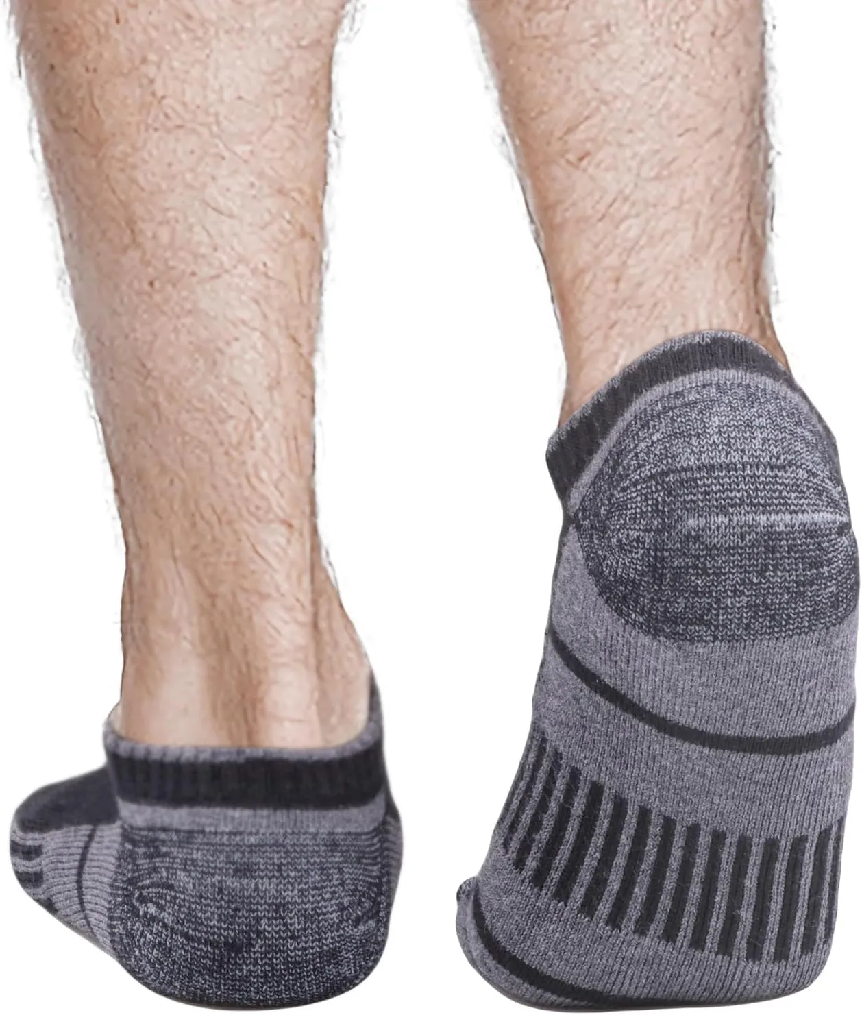 Men's Athletic Ankle Socks For Men, Cushioned Running Socks Anti-Odor Low Cut Everyday Breathable Cotton Socks