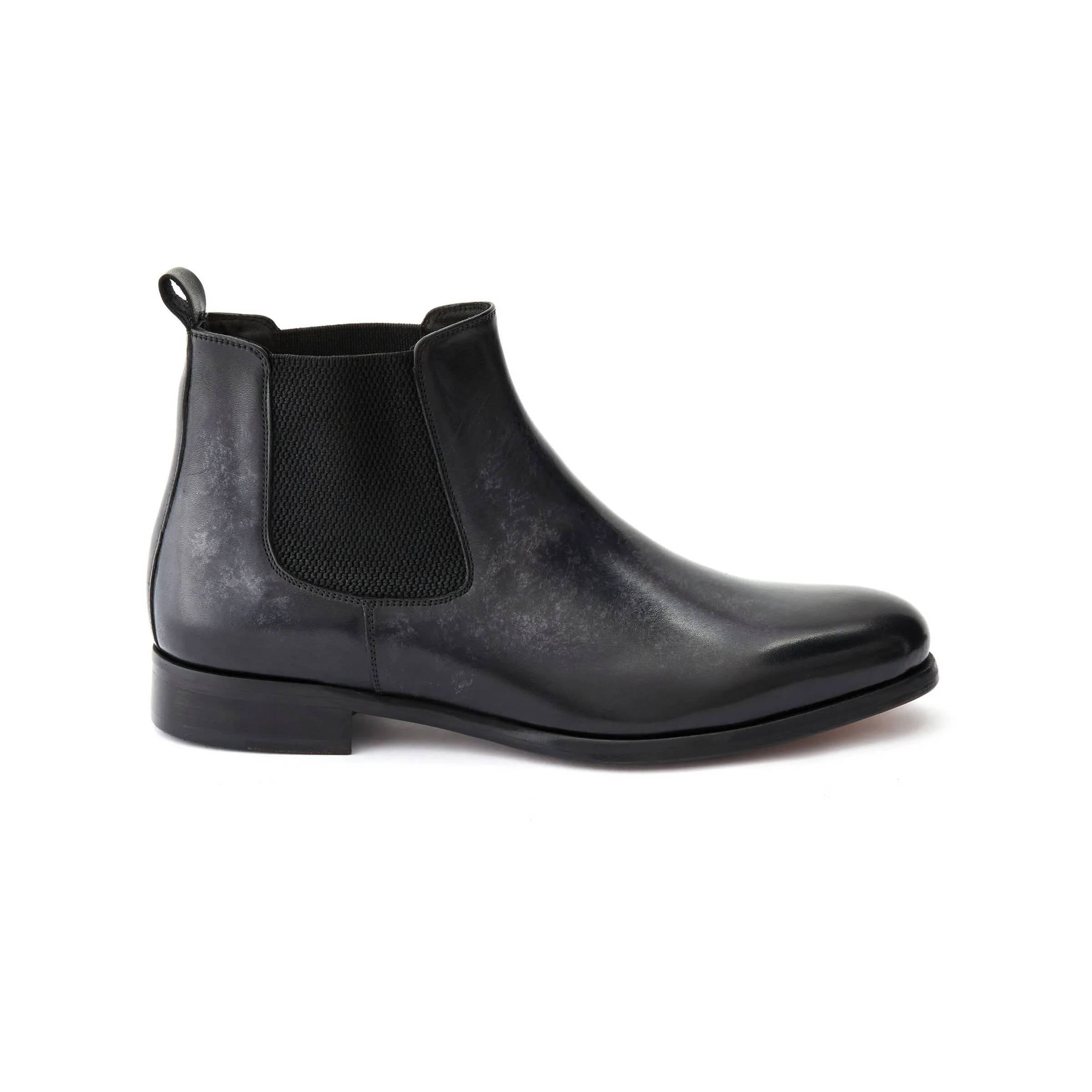 Men's Calf Leather Handmade Chelsea Boots M10004