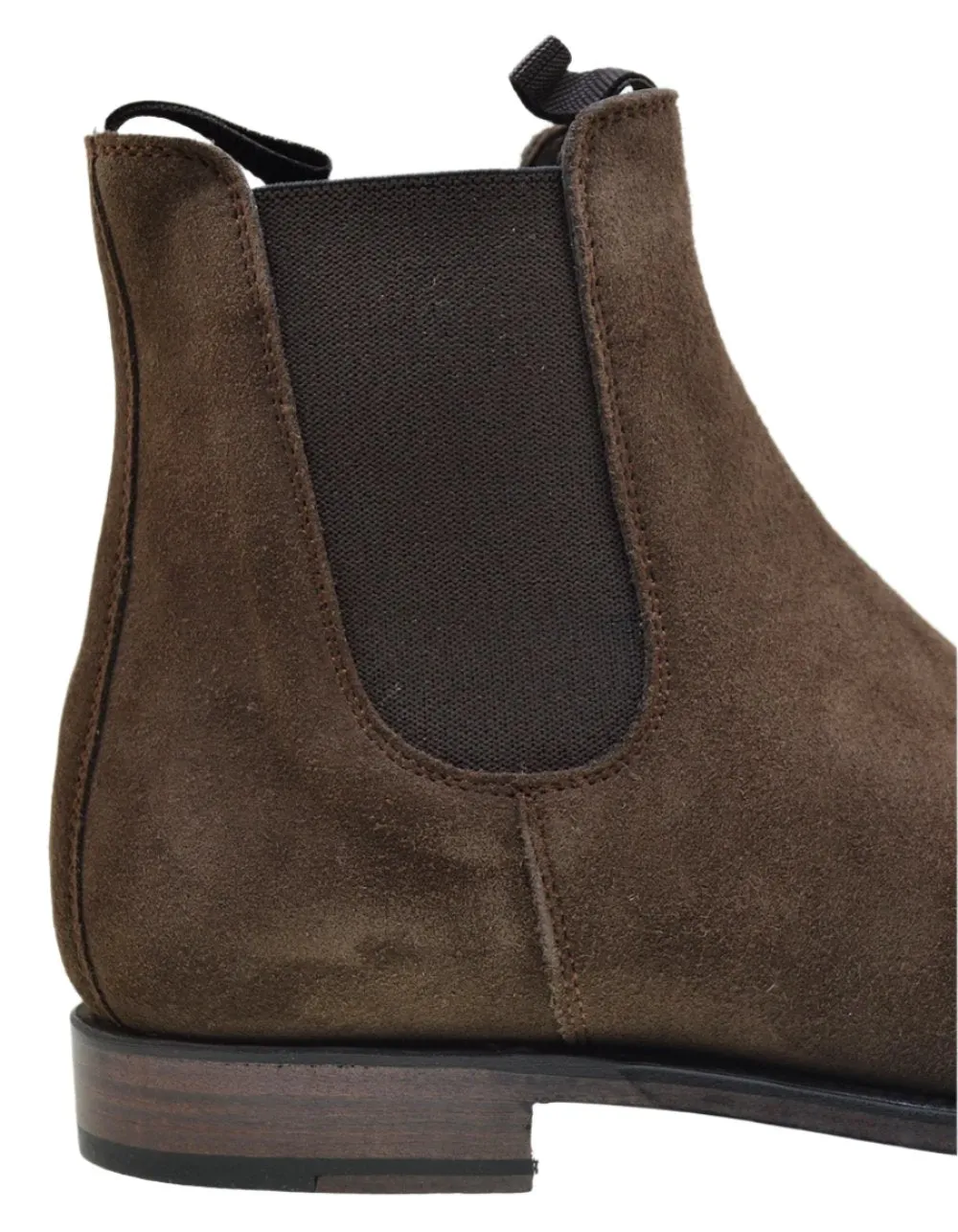 Men's Chelsea Boots Sendra 9904 Brown Suede Pull-Up last pair size 42