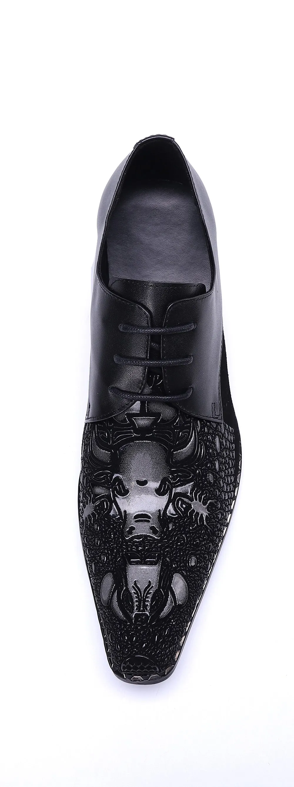 Men's Cuban Heel Ballroom Western Derby