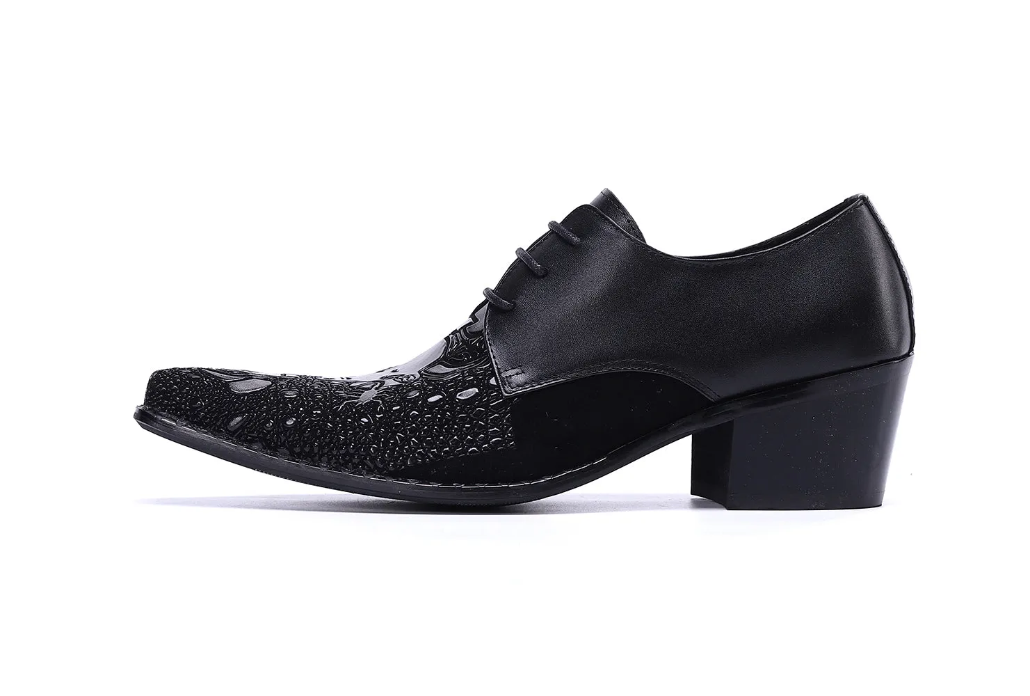 Men's Cuban Heel Ballroom Western Derby