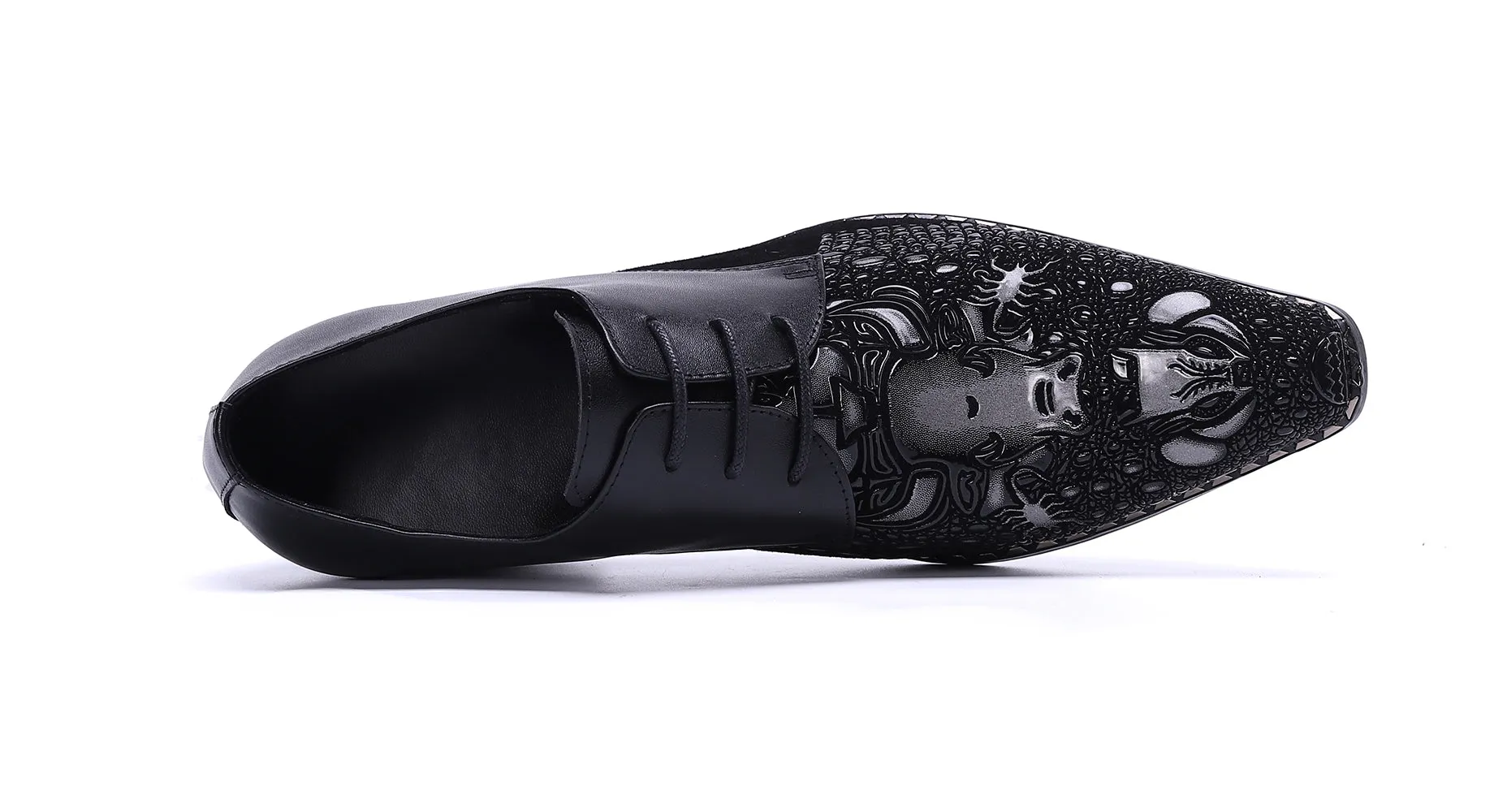 Men's Cuban Heel Ballroom Western Derby